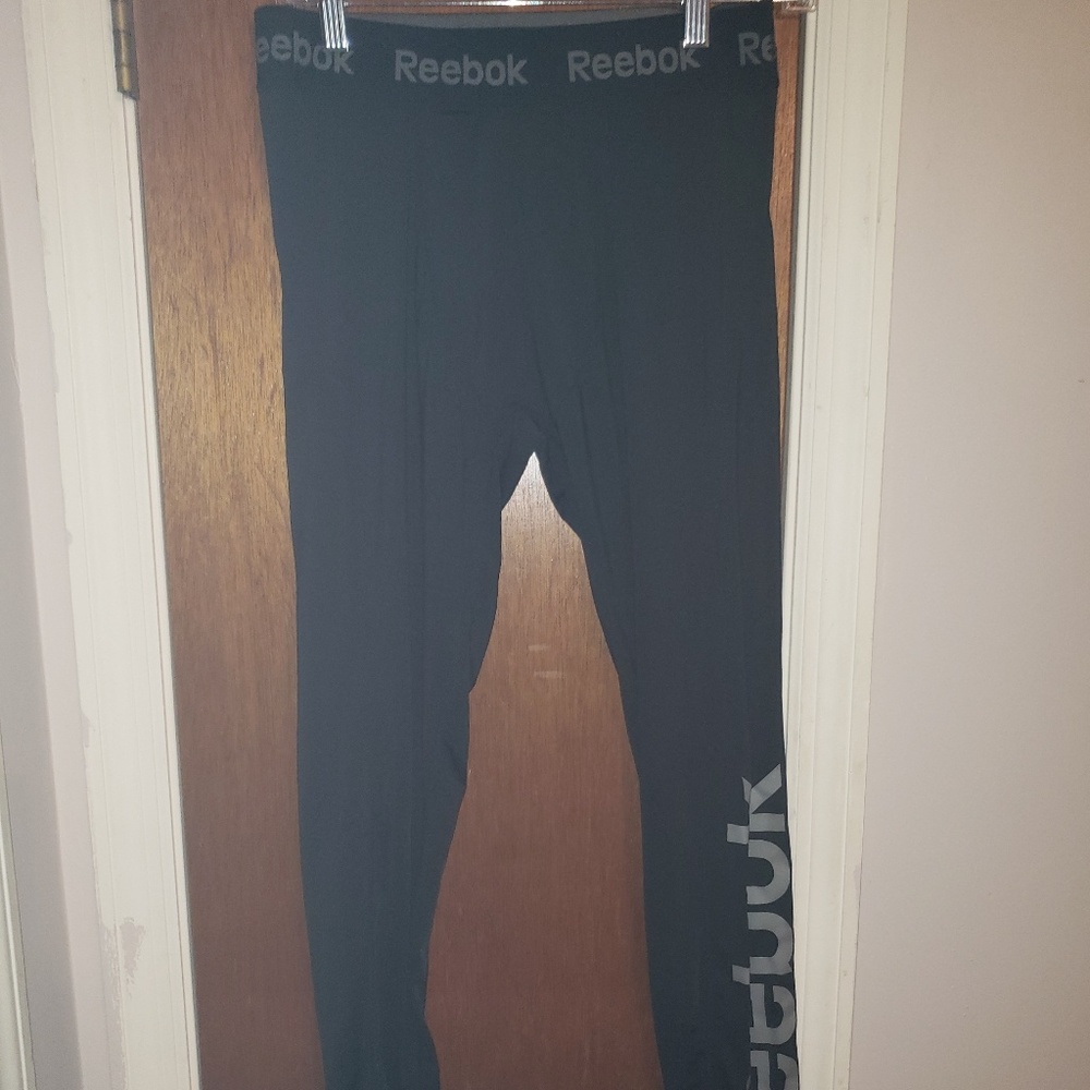 Medium Black Reebok Compression Pants